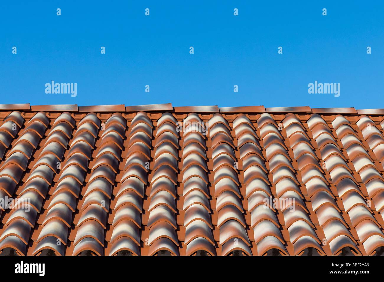 Assicelle del tetto Foto Stock