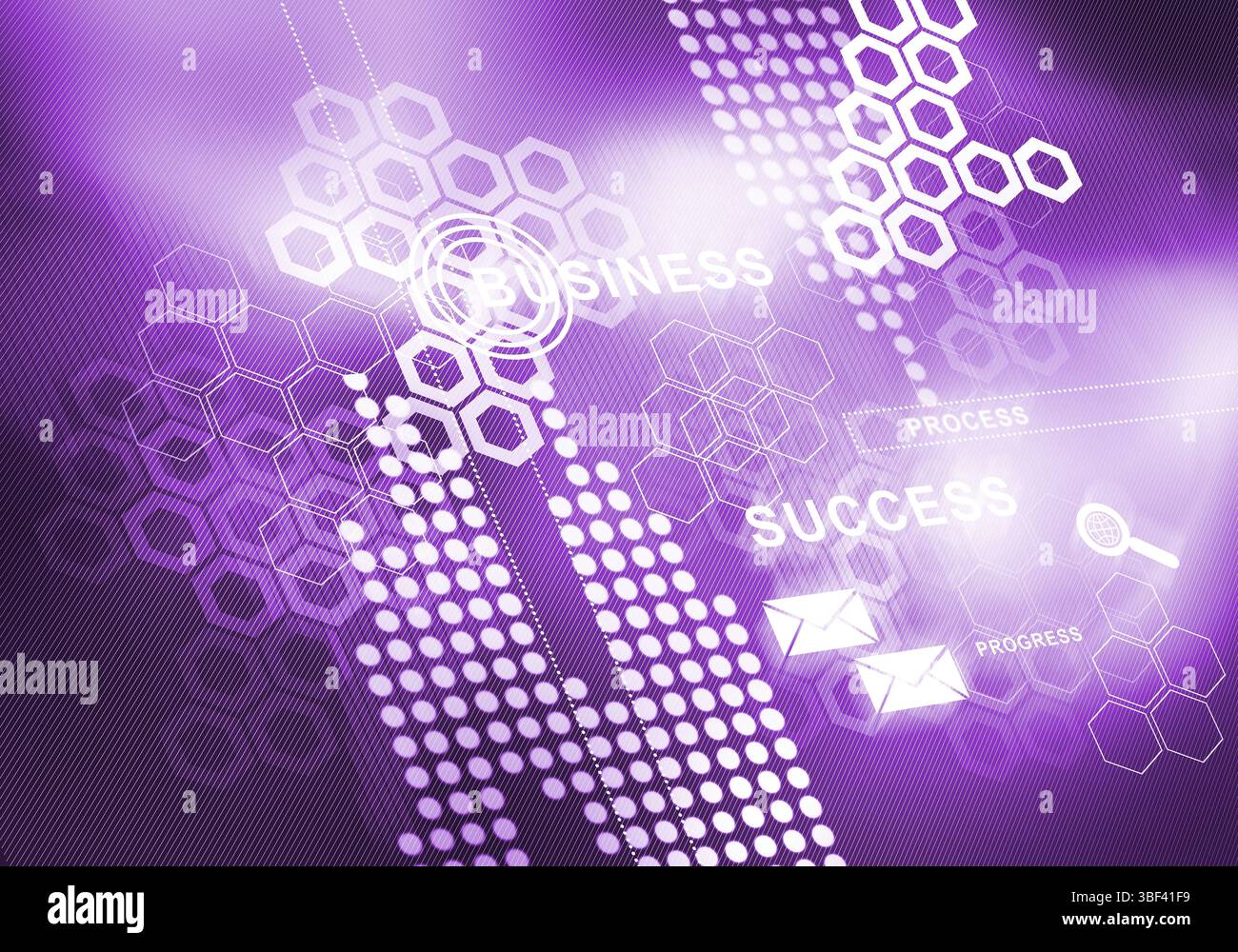 Sfondo digitale immagine presentando moderni concetti di business Foto Stock