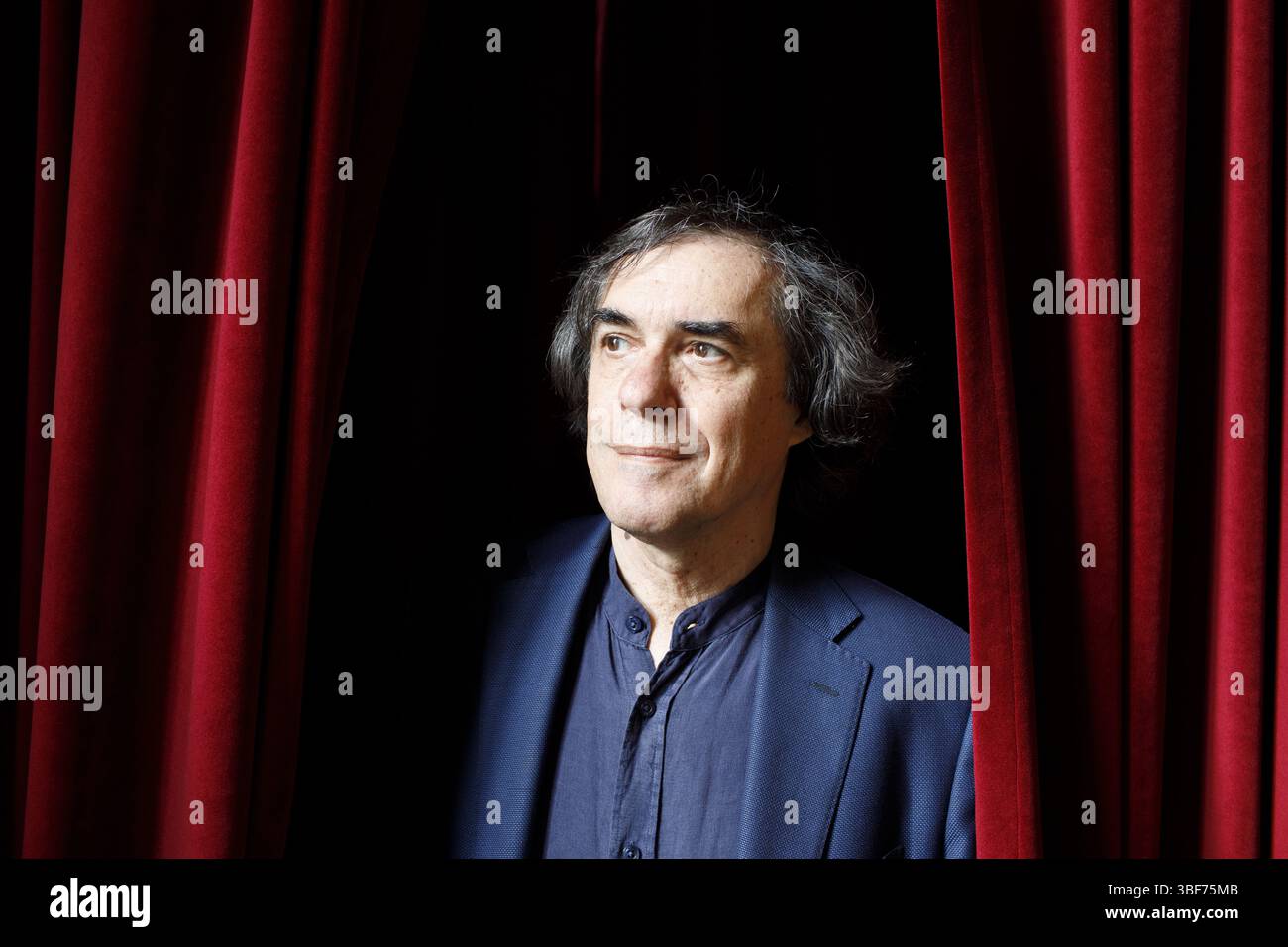 Ritratto di Mircea Cartarescu 18/05/2025 ©basso Cannarsa/opale.Photo Foto Stock