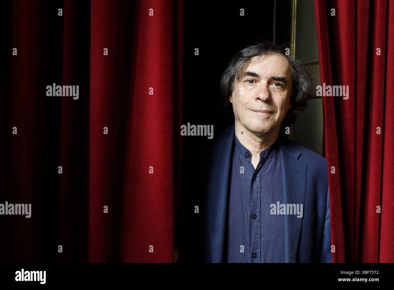 Ritratto di Mircea Cartarescu 18/05/2025 ©basso Cannarsa/opale.Photo Foto Stock