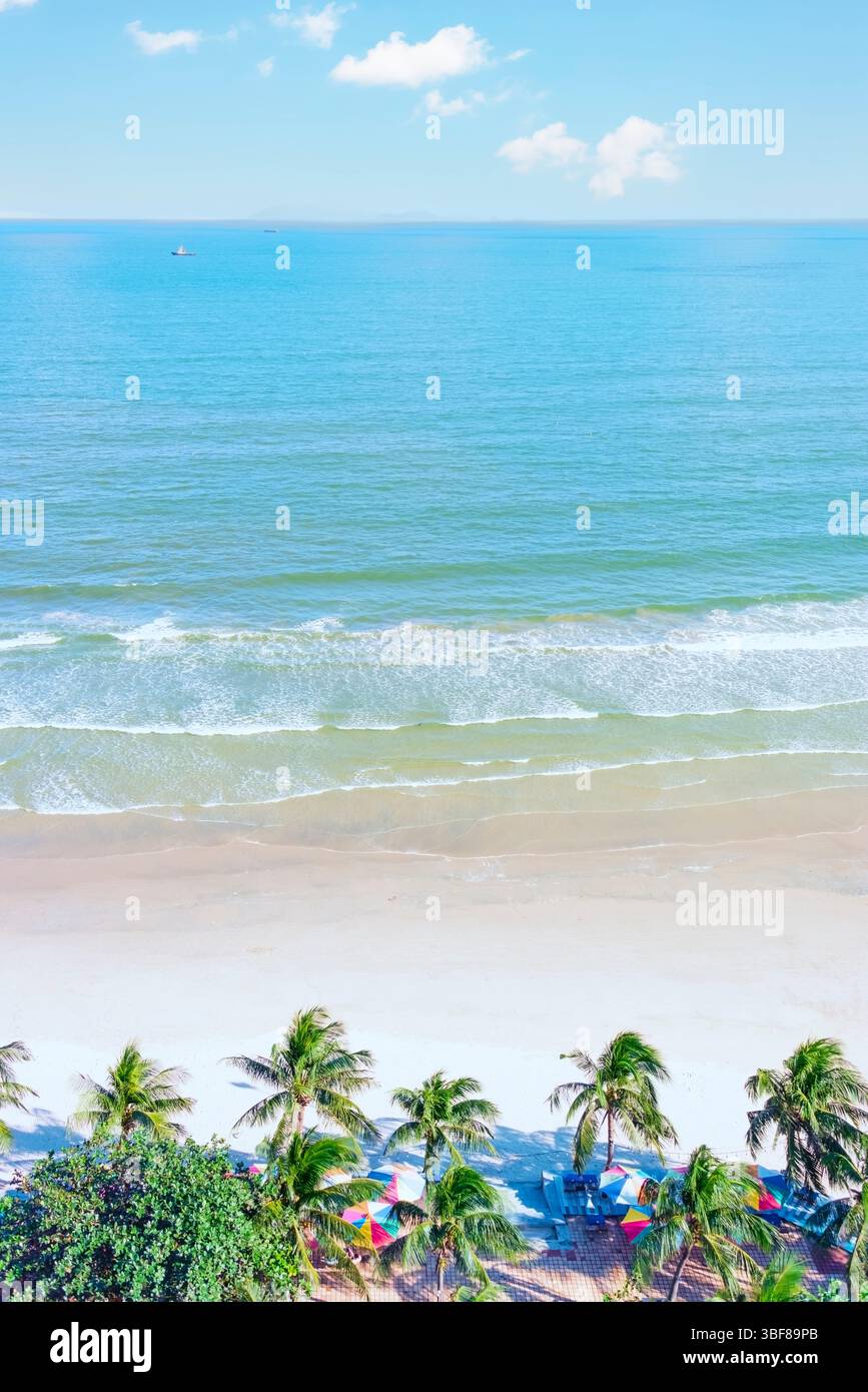 La mia spiaggia di Khe a da Nang, Vietnam Foto Stock