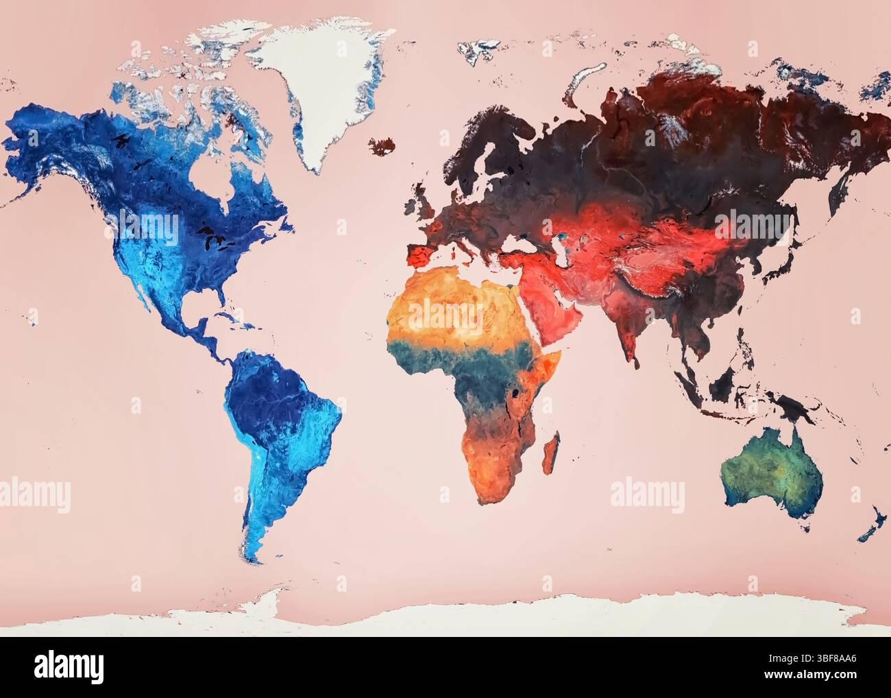Mappa mondo geografica immagini e fotografie stock ad alta risoluzione ...