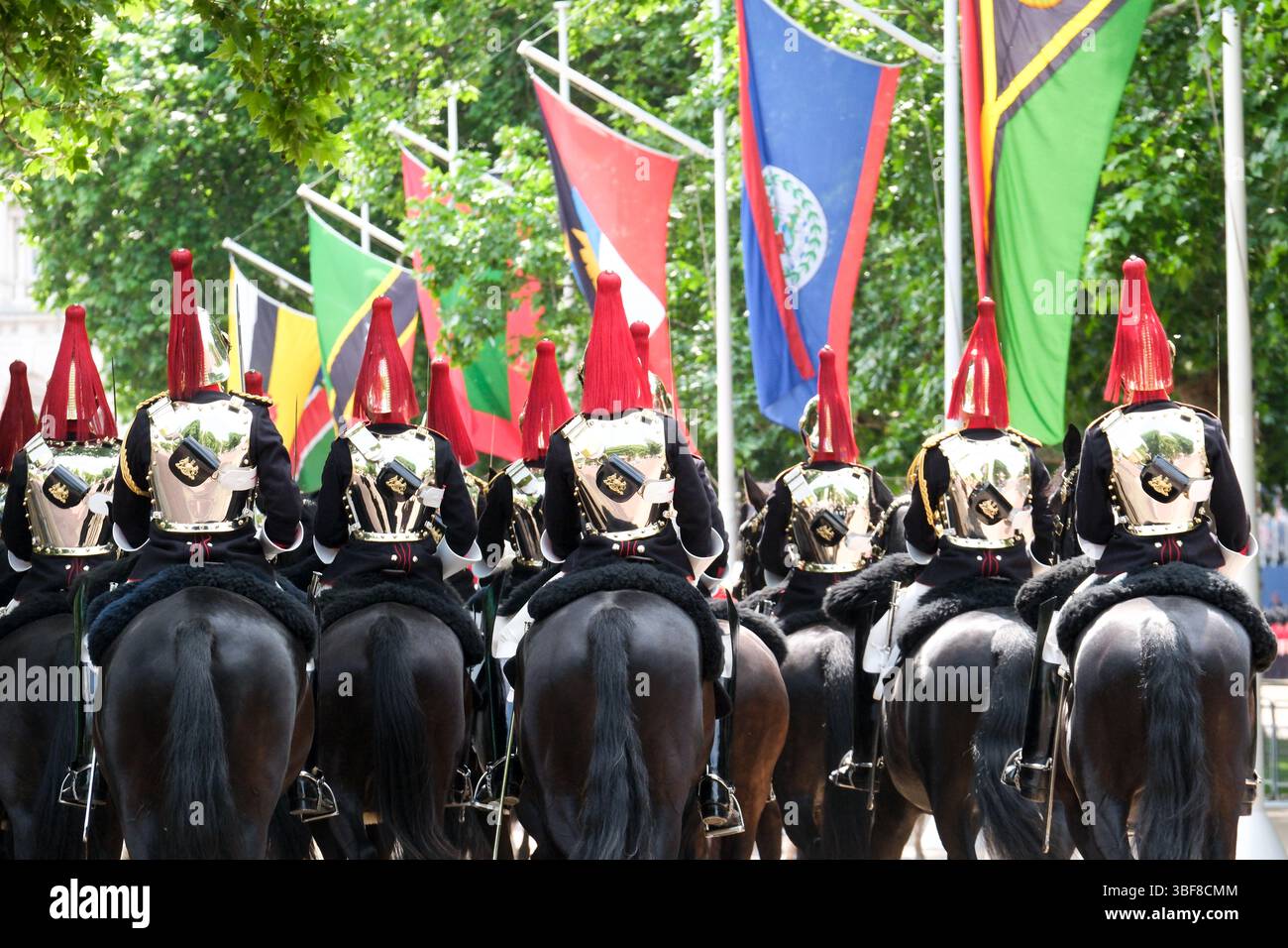 The Mall, Londra, Regno Unito. 31 maggio 2025. Trooping the Colour The Major General's Review on the Mall. Crediti: Matthew Chattle/Alamy Live News Foto Stock