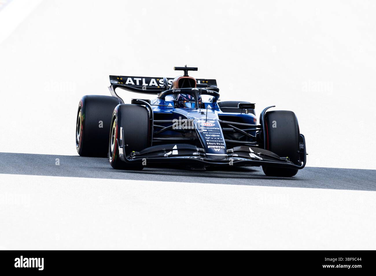 23 ALBON Alexander (tha), Williams Racing FW47, azione durante la Formula 1 Aramco Gran Premio de Espana 2025, Gran Premio di Spagna 2025, 9° round del Campionato del mondo di Formula 1 FIA 2025 dal 30 maggio al 1° giugno 2025 sul circuito di Barcellona-Catalunya, a Montmeló, Spagna - Photo Charly López/DPPI Credit: DPPI Media/Alamy Live News Foto Stock
