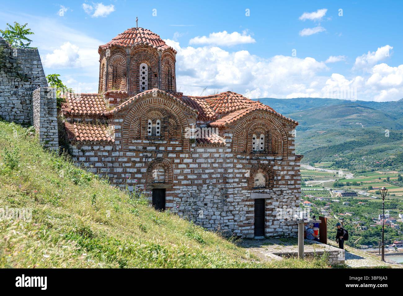 Chiesa della Santissima Trinità, complesso del Castello, Berat, Albania Foto Stock