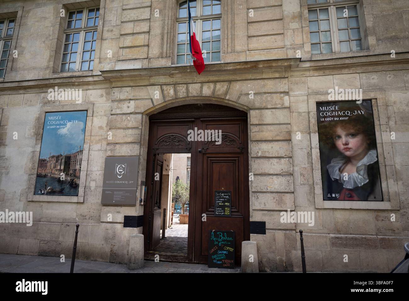 Museo Cognacq-Jay, 18la collezione d'arte del secolo accumulata dai fondatori del grande magazzino la Samaritaine, Parigi, Francia Foto Stock