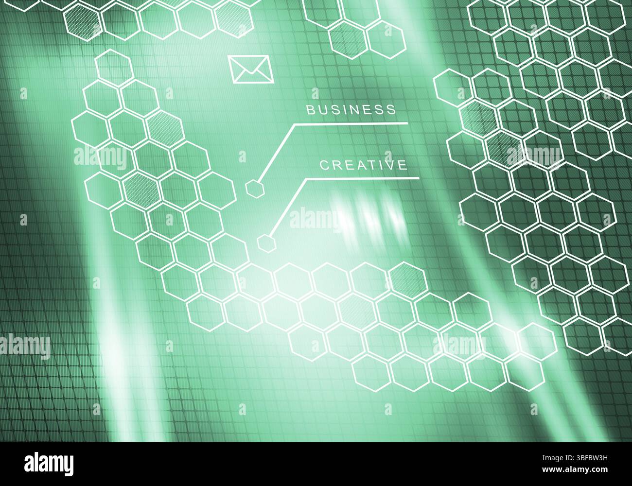 Sfondo digitale immagine presentando moderni concetti di business Foto Stock