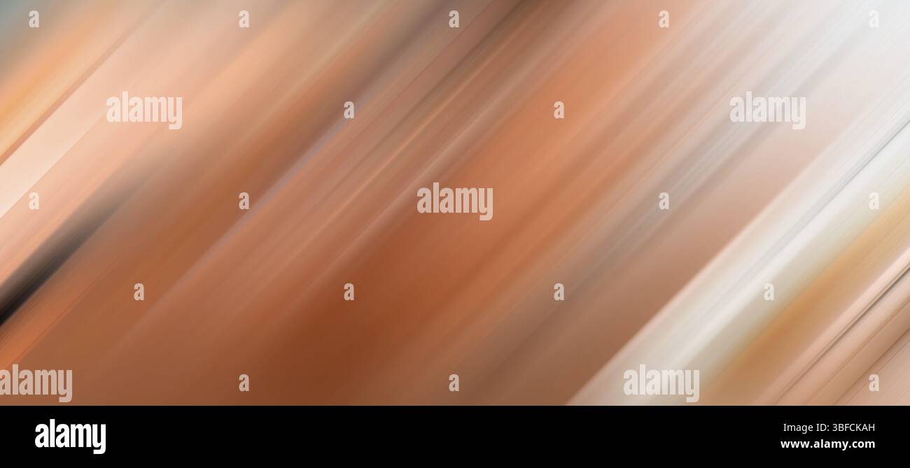 Linee diagonali della striscia di rame. Sfondo astratto per un design grafico e un testo moderni Foto Stock