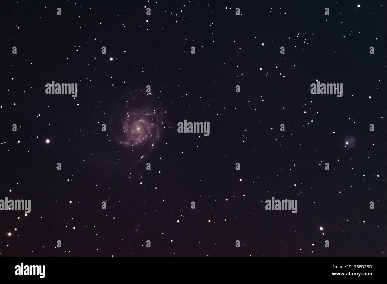 Galassia Firewheel Foto Stock