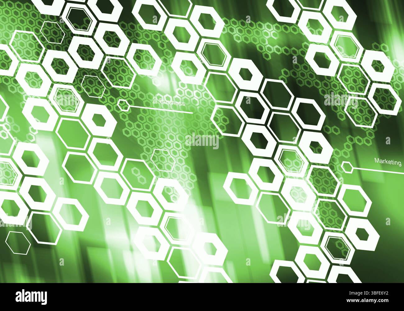 Sfondo digitale immagine presentando moderni concetti di business Foto Stock