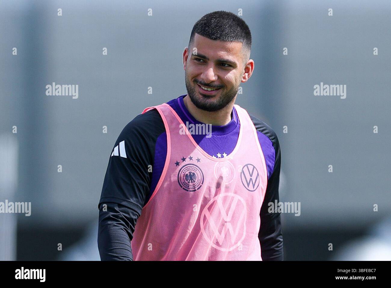 Herzogenaurach, Germania. 1 giugno 2025. Fussball Training Nationalmannschaft am 01.06.2025 am Homeground a Herzogenaurach Deniz Undav ( Deutschland ) foto: Revierfoto credito: ddp media GmbH/Alamy Live News Foto Stock