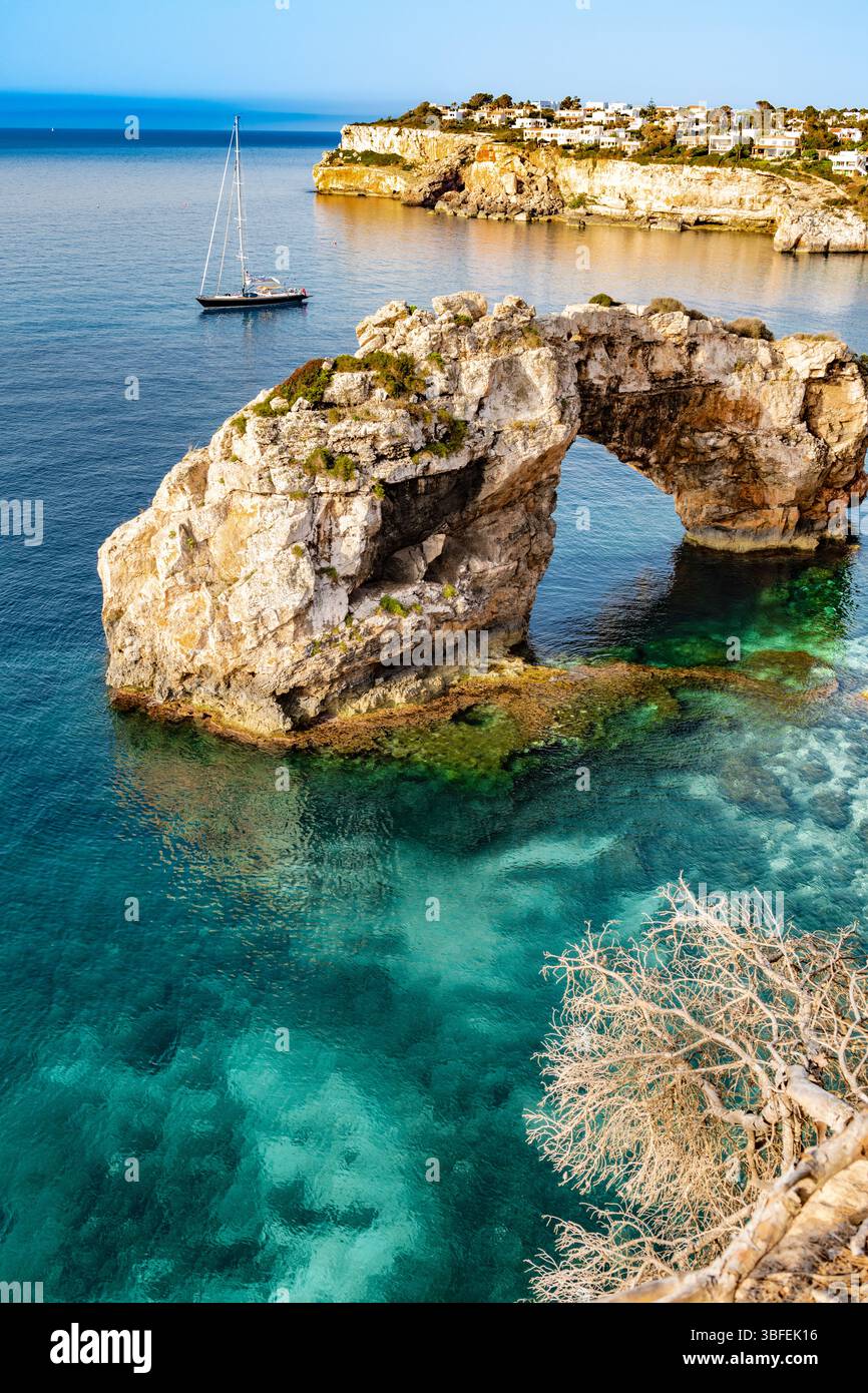 Es Pontas - Cala Santanyi - Maiorca - 2244 Foto Stock