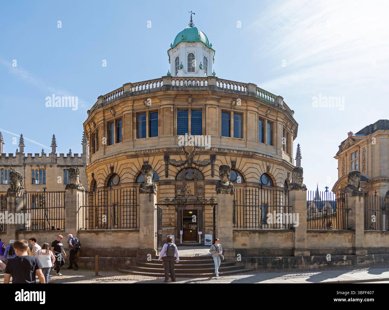 Sheldonian Theatre, Oxford, Inghilterra, Gran Bretagna Foto Stock