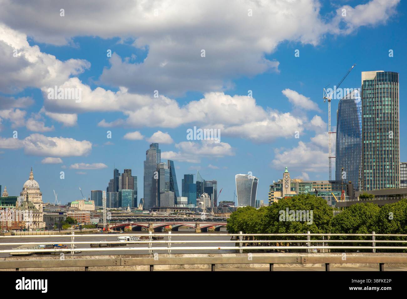 Famosi punti di riferimento di Londra Foto Stock
