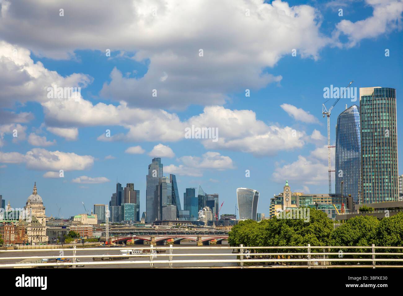Famosi punti di riferimento di Londra Foto Stock