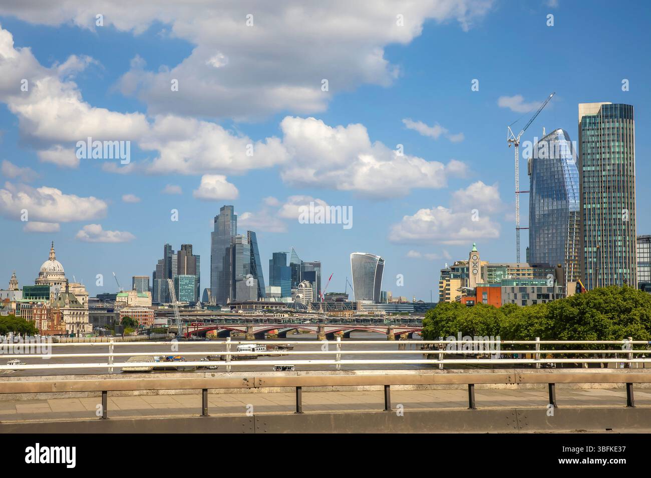 Famosi punti di riferimento di Londra Foto Stock