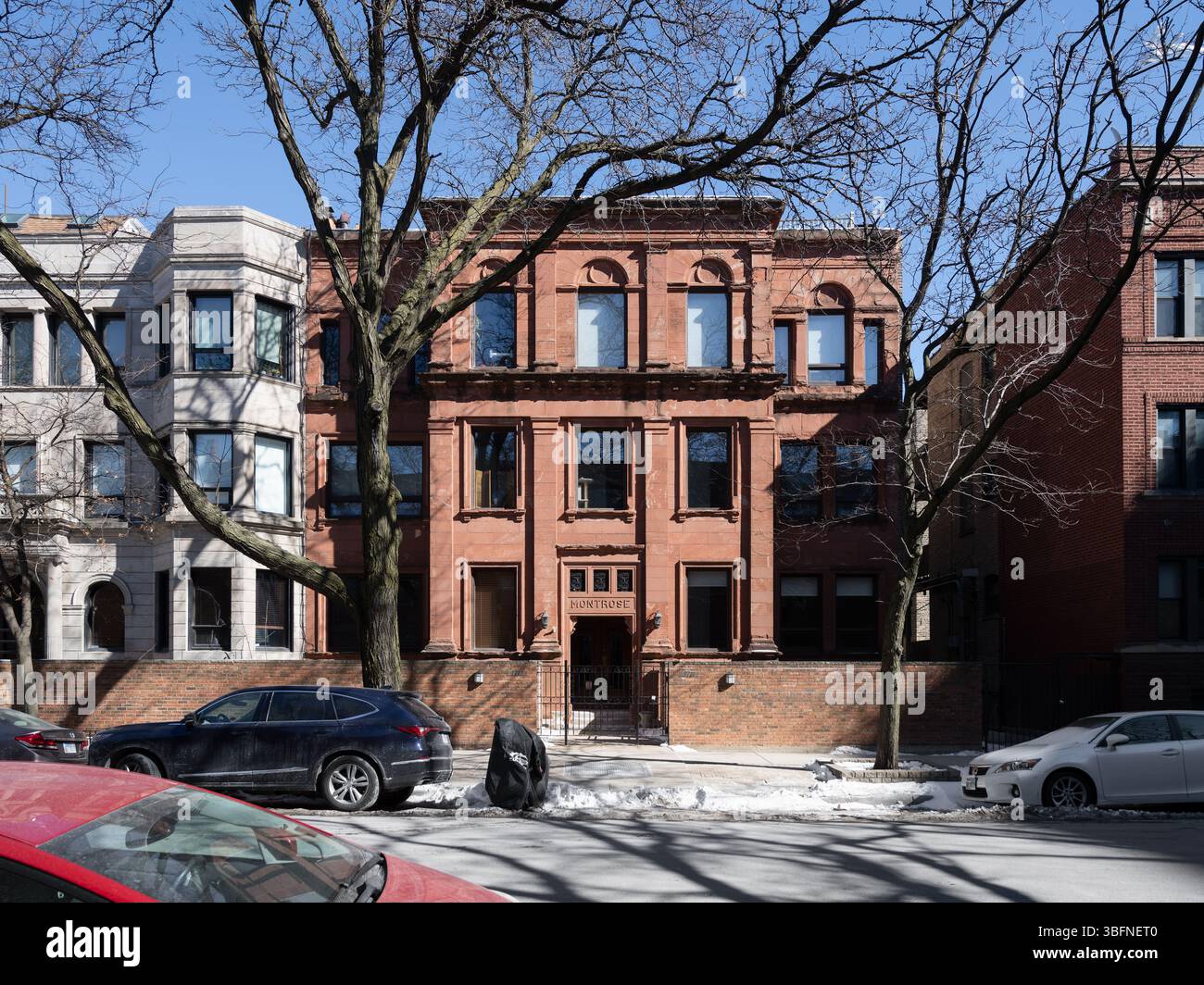 Montrose Building, ubicazione: Chicago, Illinois Foto Stock