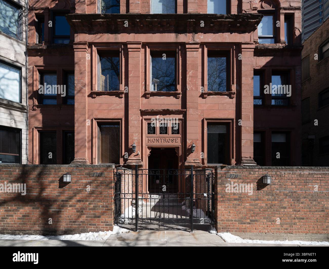 Montrose Building, ubicazione: Chicago, Illinois Foto Stock