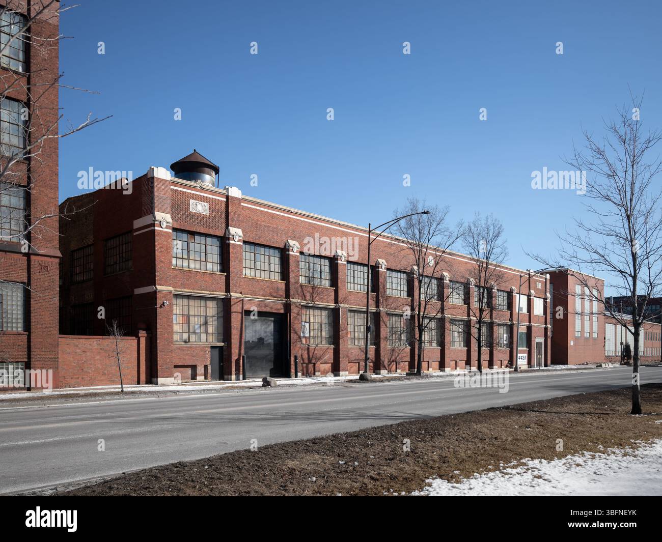 WESTERN Boulevard Industrial District, posizione: Chicago, Illinois Foto Stock
