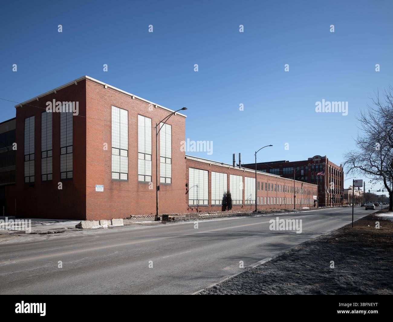 WESTERN Boulevard Industrial District, posizione: Chicago, Illinois Foto Stock