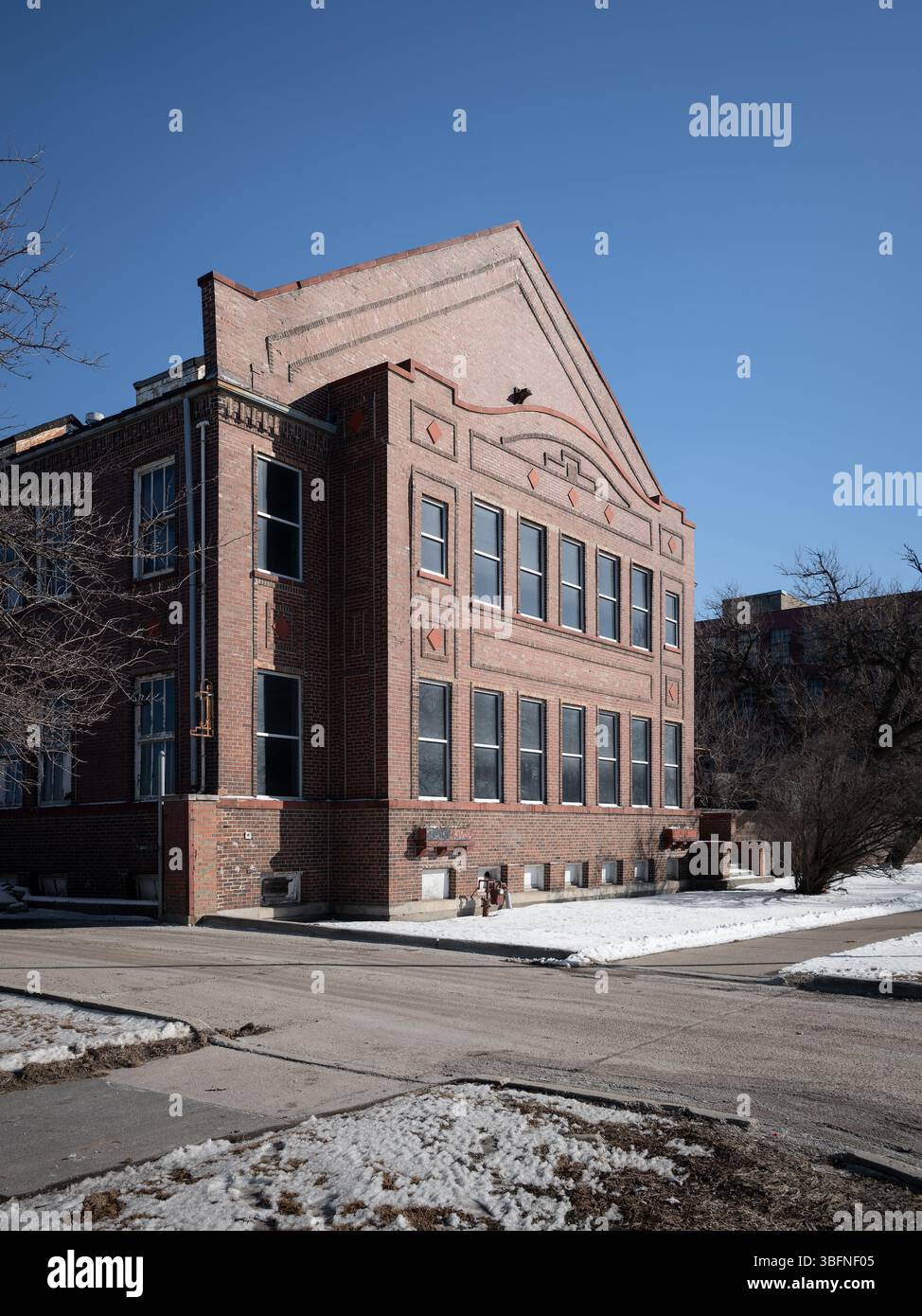 WESTERN Boulevard Industrial District, posizione: Chicago, Illinois Foto Stock