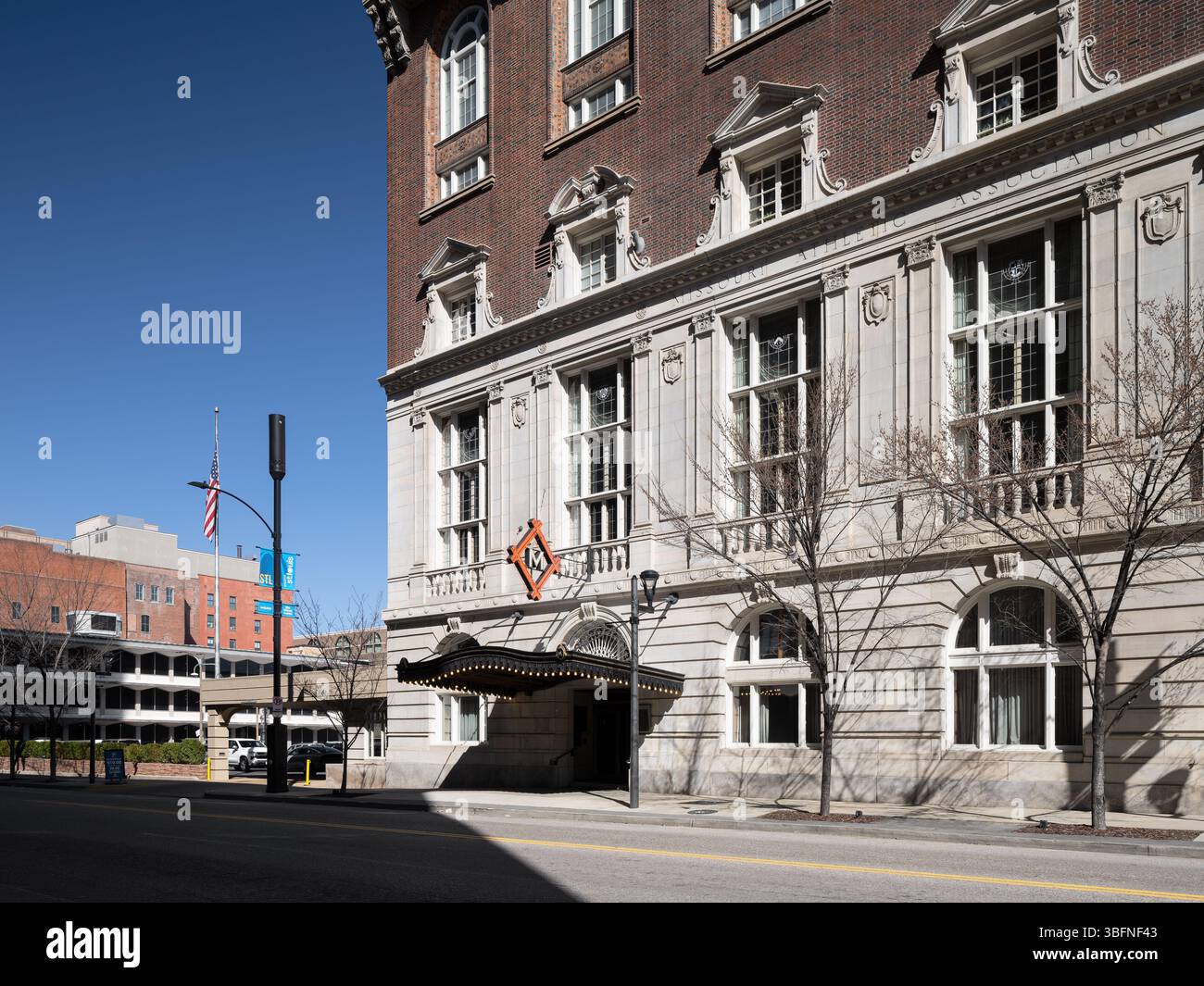 Missouri Athletic Association, sede: St. Louis, Missouri, architetto: Architectname Foto Stock