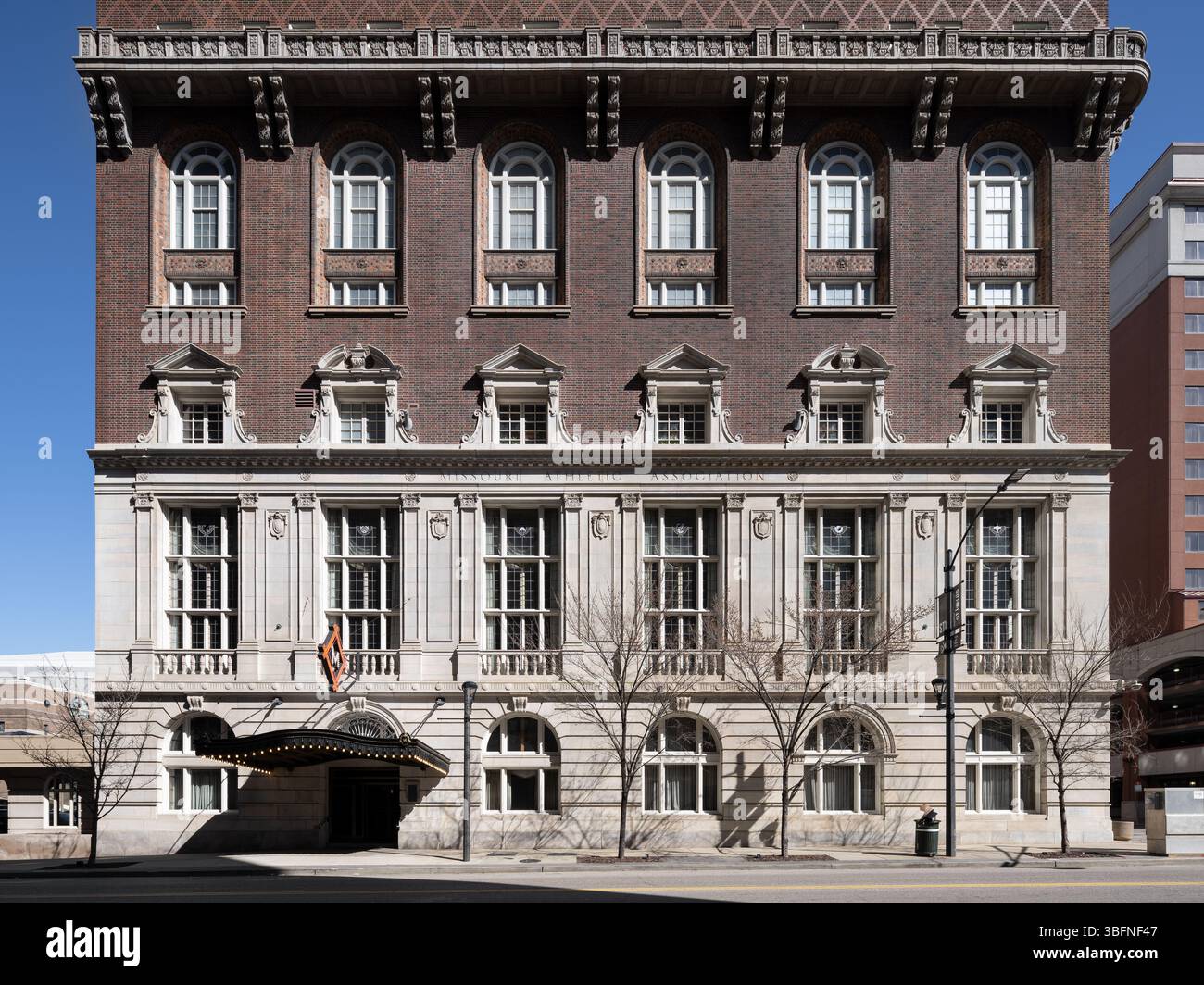 Missouri Athletic Association, sede: St. Louis, Missouri, architetto: Architectname Foto Stock