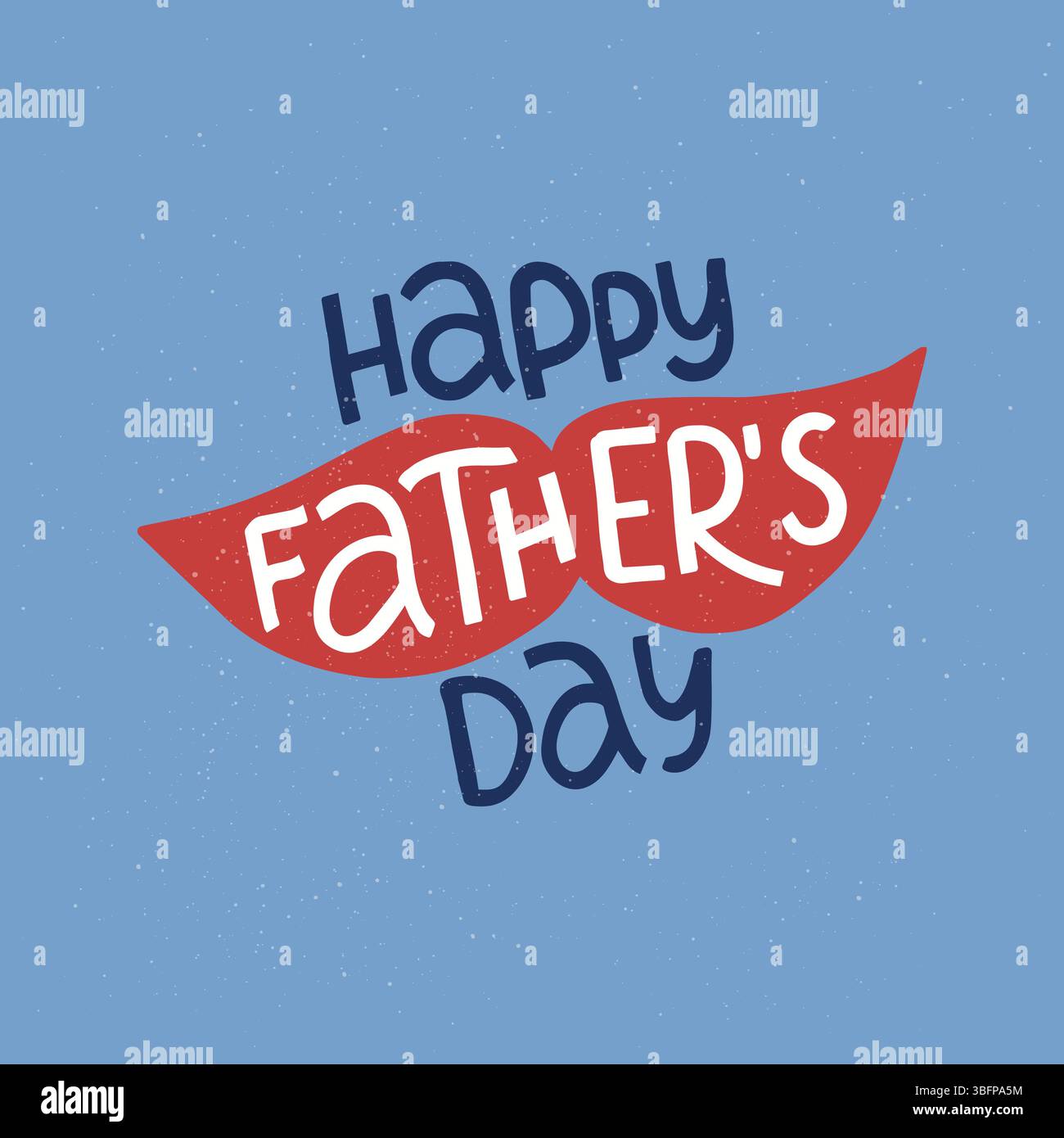 Citazione per le festività del buon padre Illustrazione Vettoriale