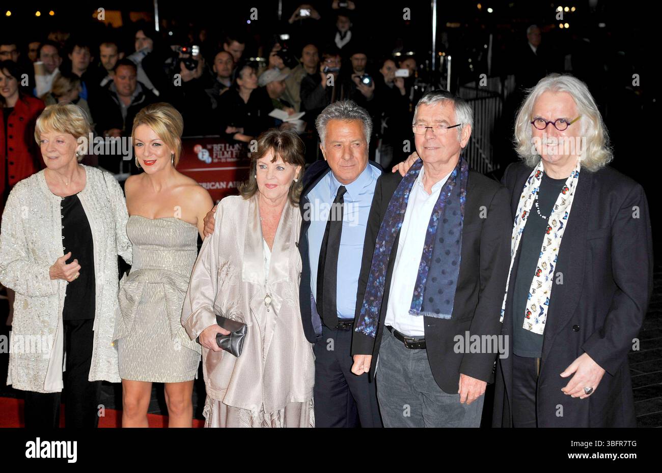 Dame Maggie Smith, Sheridan Smith, Pauline Collins, Dustin Hoffman, Tom Courtenay e Billy Connolly alla prima di 'Quartet' durante il 56° BFI London Film Festival - 15 ottobre 2012 Foto Stock