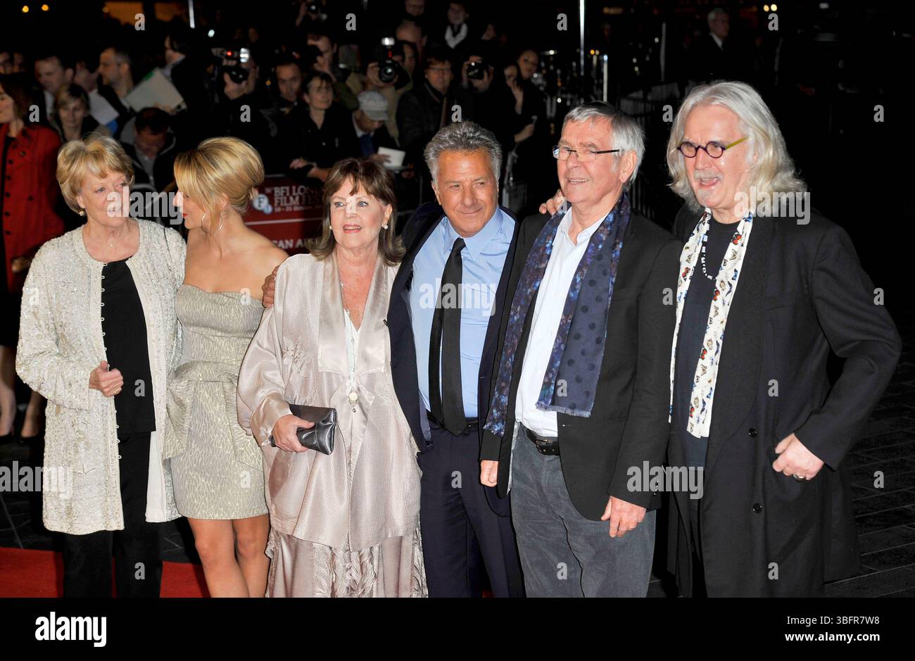 Dame Maggie Smith, Sheridan Smith, Pauline Collins, Dustin Hoffman, Tom Courtenay e Billy Connolly alla prima di 'Quartet' durante il 56° BFI London Film Festival - 15 ottobre 2012 Foto Stock