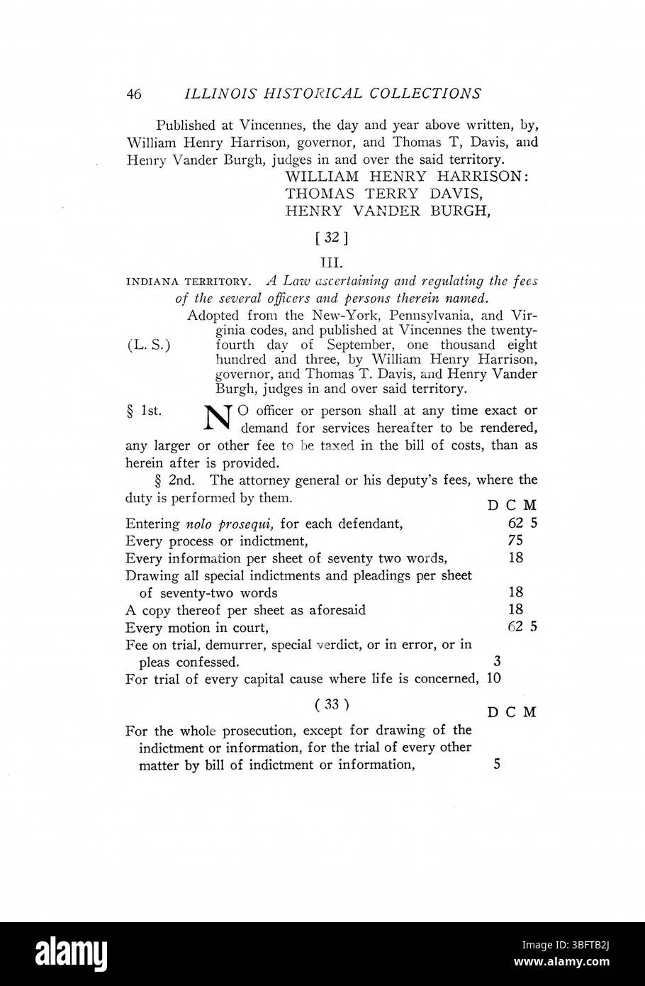 Pagina 343 di *The Laws of Indiana Territory, 1801-1809* mette in evidenza il quadro giuridico dell'Indiana durante i suoi anni territoriali, con materiale giuridico curato da Francis S. Philbrick. La pagina include riferimenti, un indice e contenuti supplementari forniti dall'Ufficio storico. Foto Stock