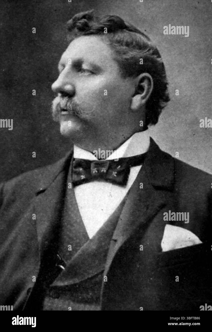 Charles P. White (1849–1930) è stato Vice Clerk della Corte degli Stati Uniti per il Distretto meridionale dal 1888 al 1930. Nacque da Isreal e Arminda White e sposò Laura Ernst nel 1876. Foto Stock