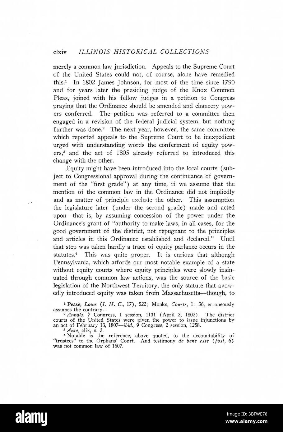 La pagina 175 di "The Laws of Indiana Territory, 1801-1809" contiene le decisioni legislative relative all'espansione del territorio, alla governance e alla regolamentazione della terra, del commercio e degli affari pubblici. Questo volume include riferimenti bibliografici e un indice per facilitare la ricerca. Foto Stock