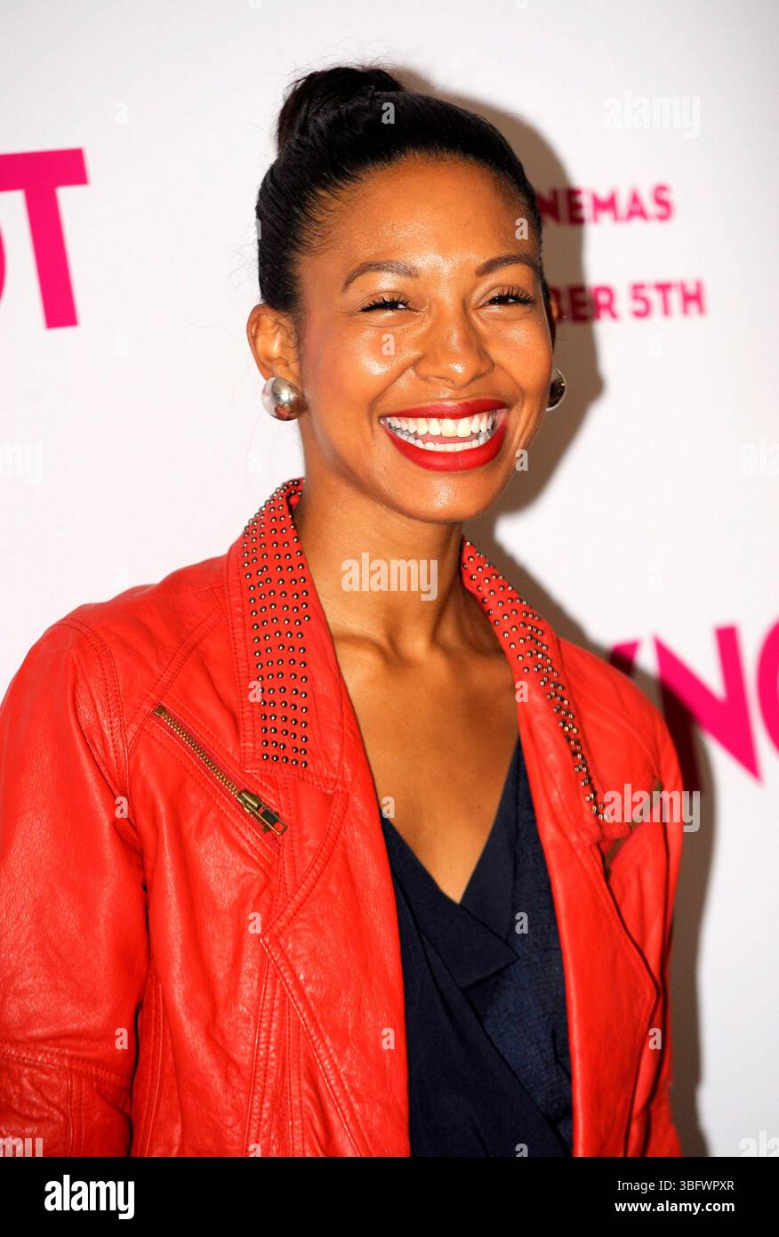 Shanika Warren-Markland alla proiezione di gala di "The Knot" tenutasi presso il Mayfair Hotel di Londra - 24 settembre 2012 Foto Stock