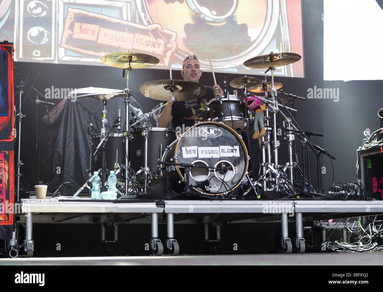 New Found Glory al Slam Dunk Festival Italia, Milano. Foto di Davide Merli - Alamy Foto Stock