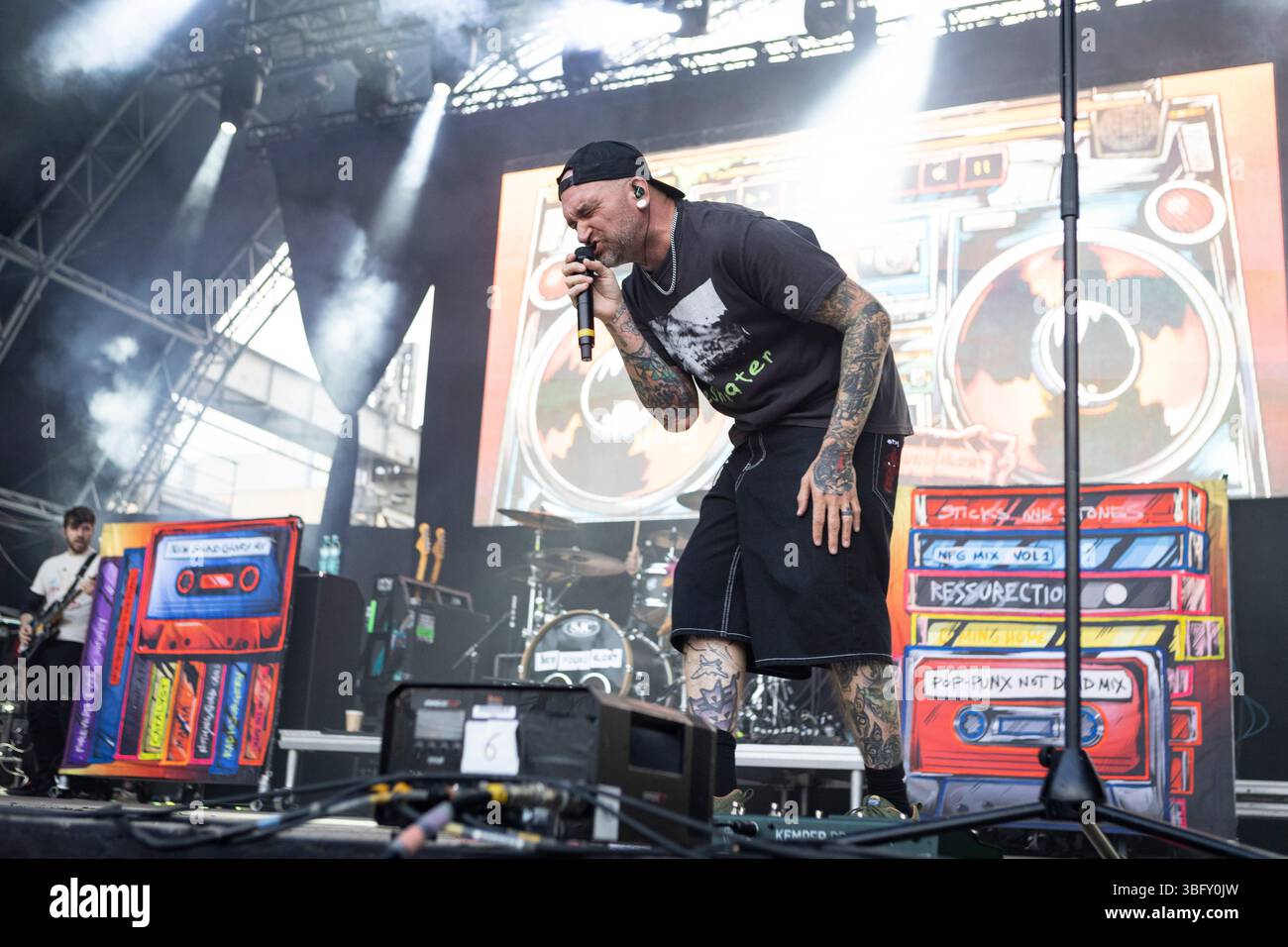 New Found Glory al Slam Dunk Festival Italia, Milano. Foto di Davide Merli - Alamy Foto Stock