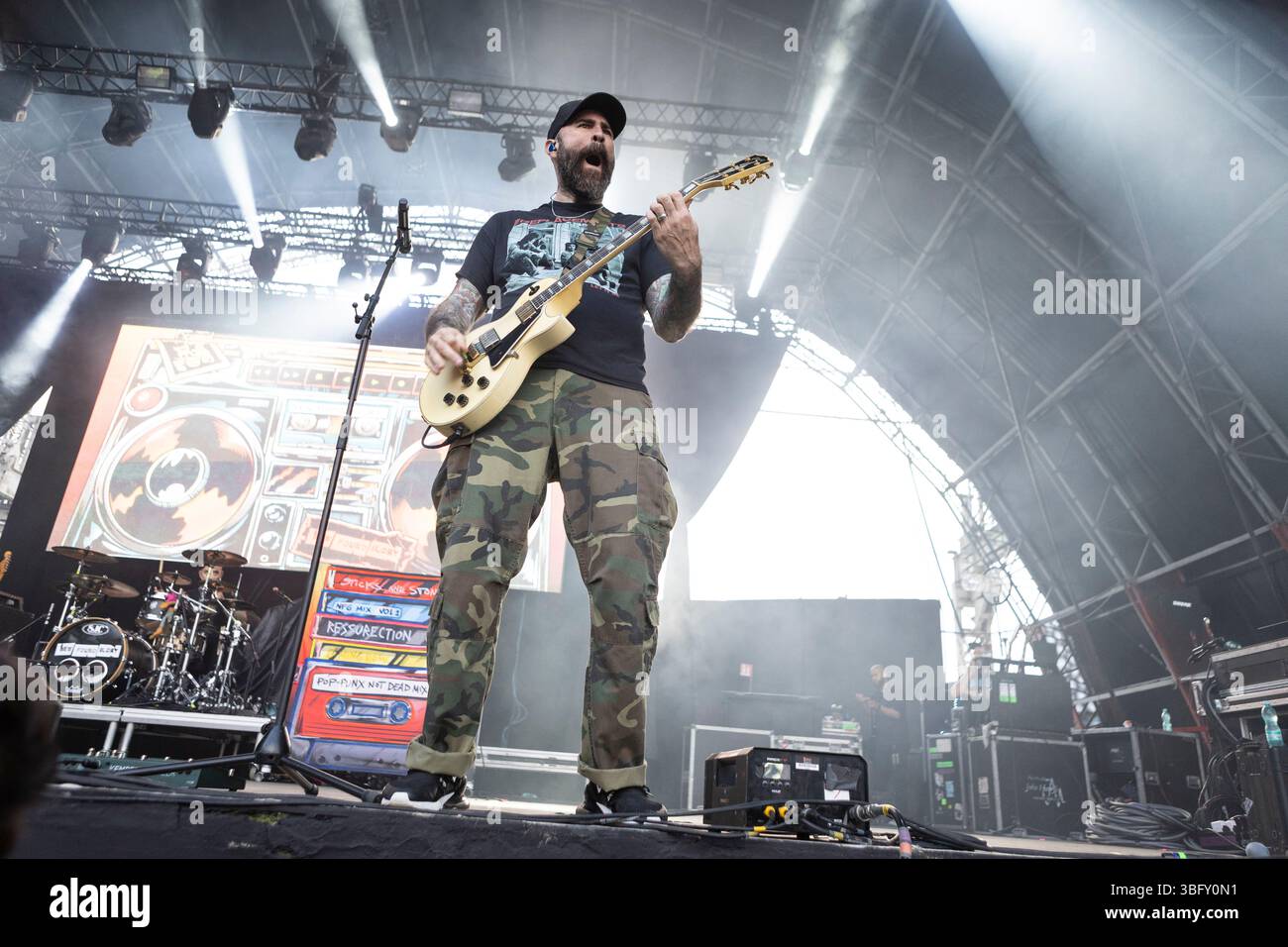 New Found Glory al Slam Dunk Festival Italia, Milano. Foto di Davide Merli - Alamy Foto Stock