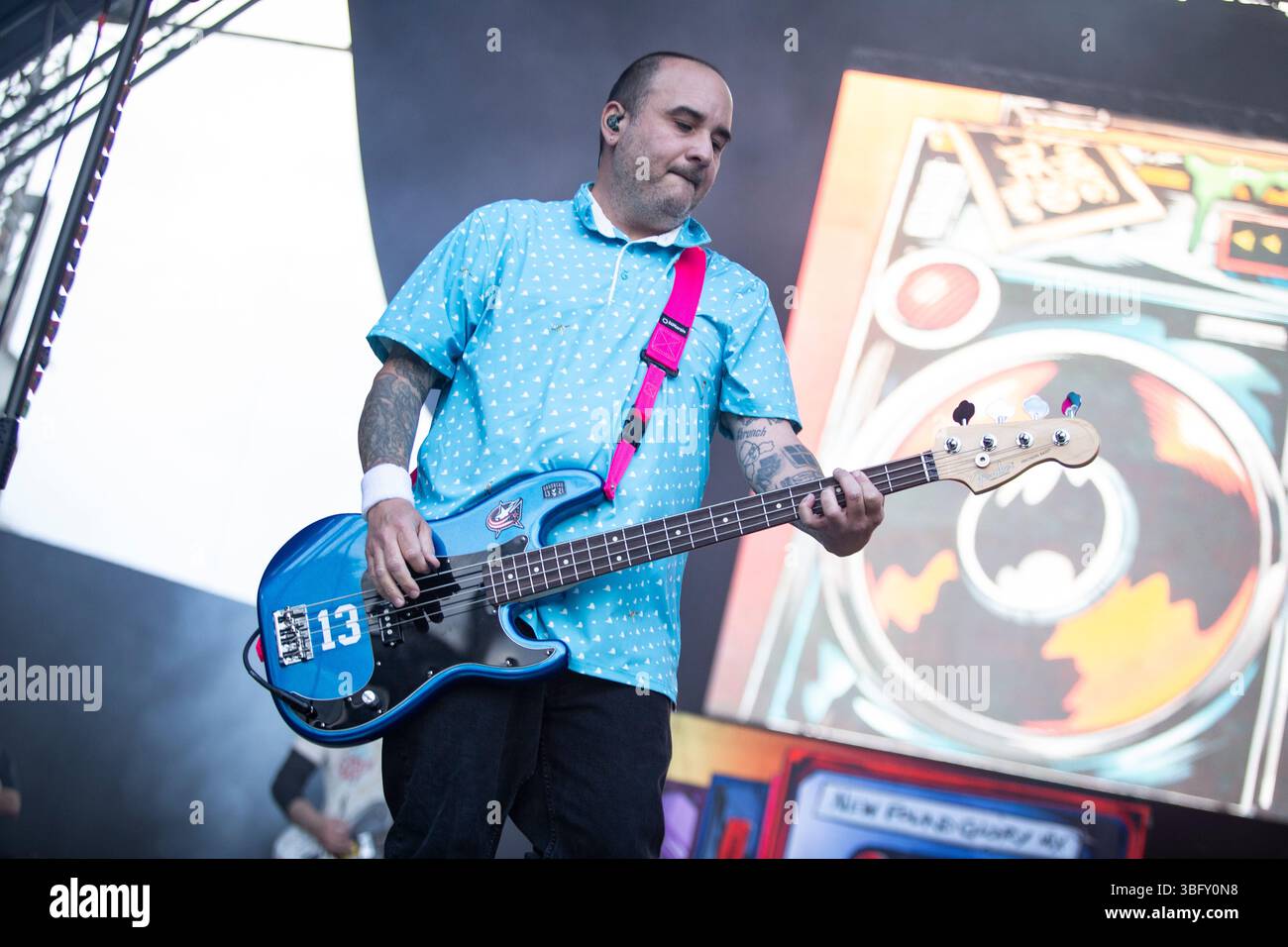 New Found Glory al Slam Dunk Festival Italia, Milano. Foto di Davide Merli - Alamy Foto Stock