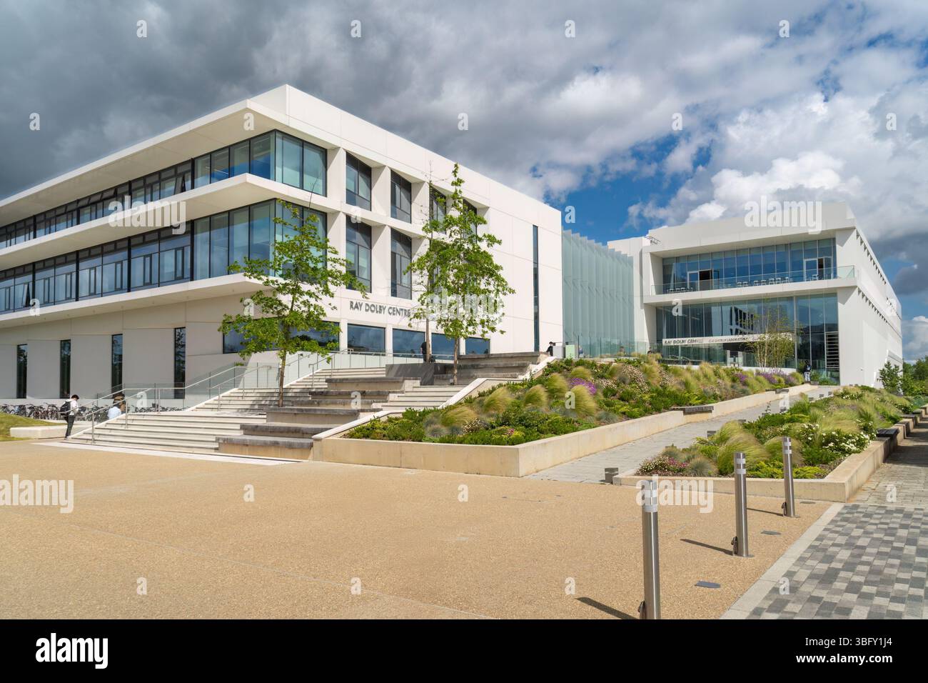 Ray Dolby Cavendish Laboratory di Cambridge Foto Stock