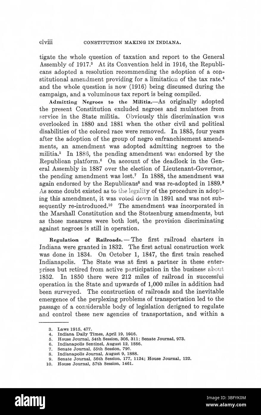 Questa sezione di "fare la Costituzione in Indiana" fornisce un'analisi approfondita delle lotte politiche e dei dibattiti legali che hanno plasmato la Costituzione dell'Indiana del 1971, inclusi importanti contributi da parte di figure politiche chiave. Foto Stock