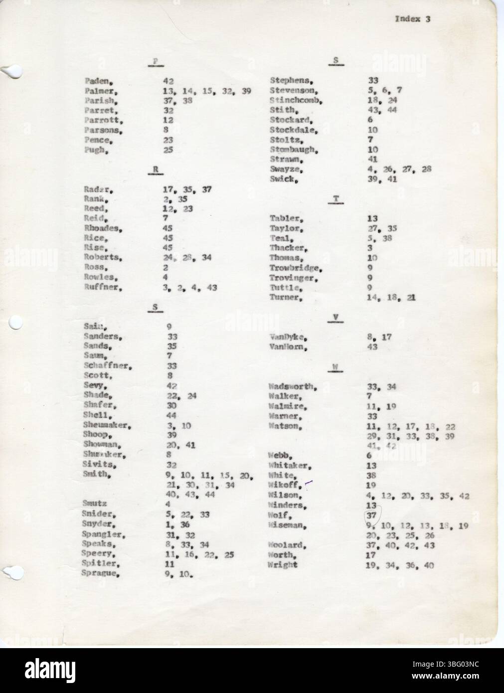 Questa collezione di dischi contiene iscrizioni cimiteriali provenienti da diversi cimiteri della contea di Fairfield, Ohio, registrate da D. W. Denton nel 1963, tra cui i cimiteri di New Salem M. E. e Reid-Stoltz-Saum. Foto Stock