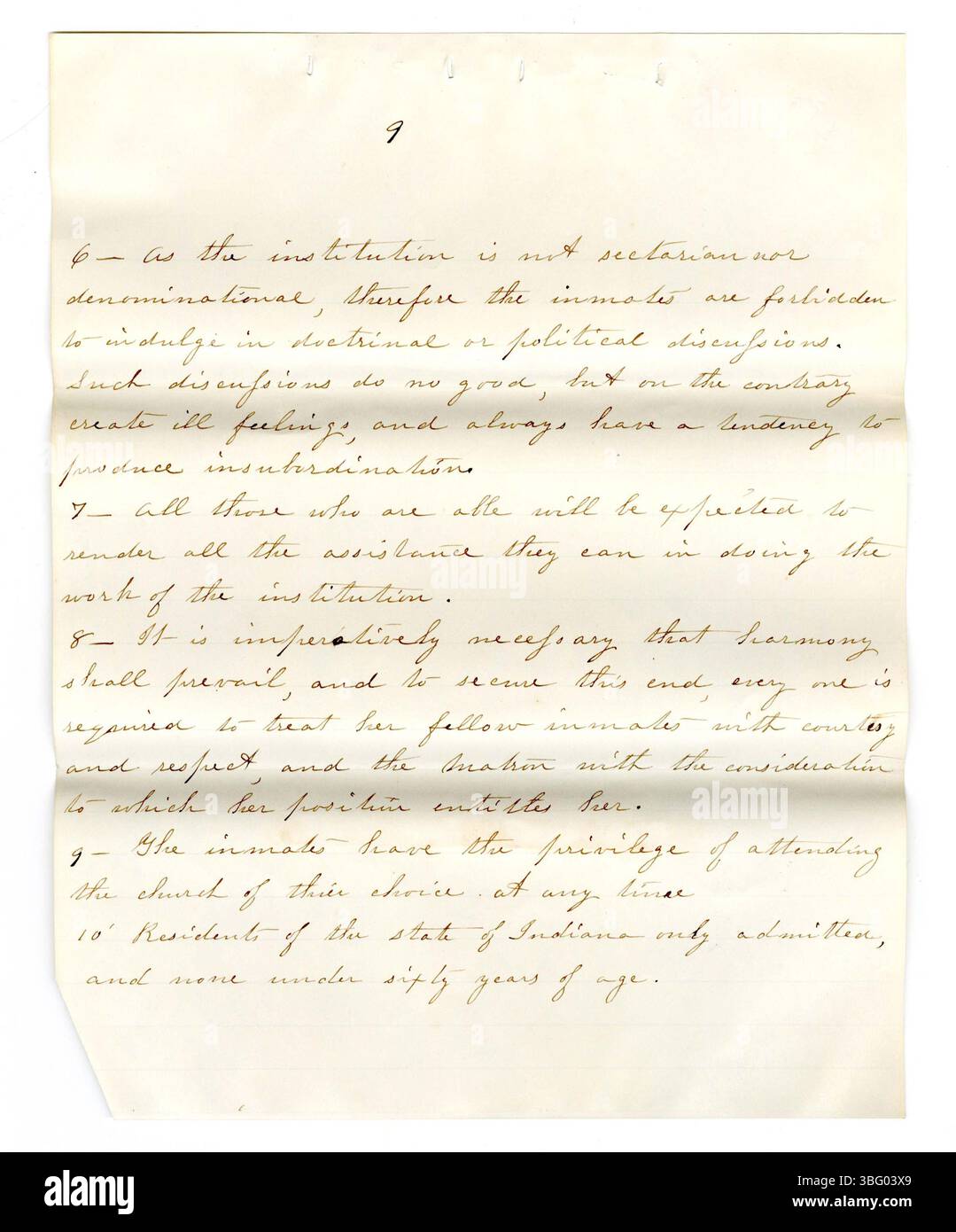 L'Indiana Charities Collection del 1876, compilata dal Ladies Centennial Committee for the Centennial Exposition, fornisce relazioni sulle case di beneficenza per orfani e donne gestite da organizzazioni private, descrivendo in dettaglio il loro ruolo nel sistema di previdenza sociale dello stato. Foto Stock