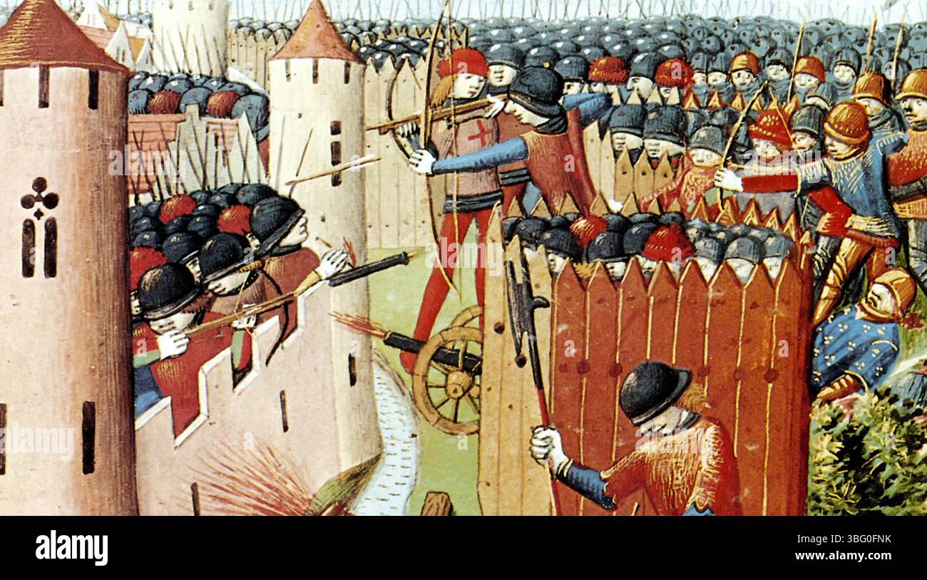 S9EGE DI ORLEANS 1428-29 nella Guerra dei cent'anni Foto Stock