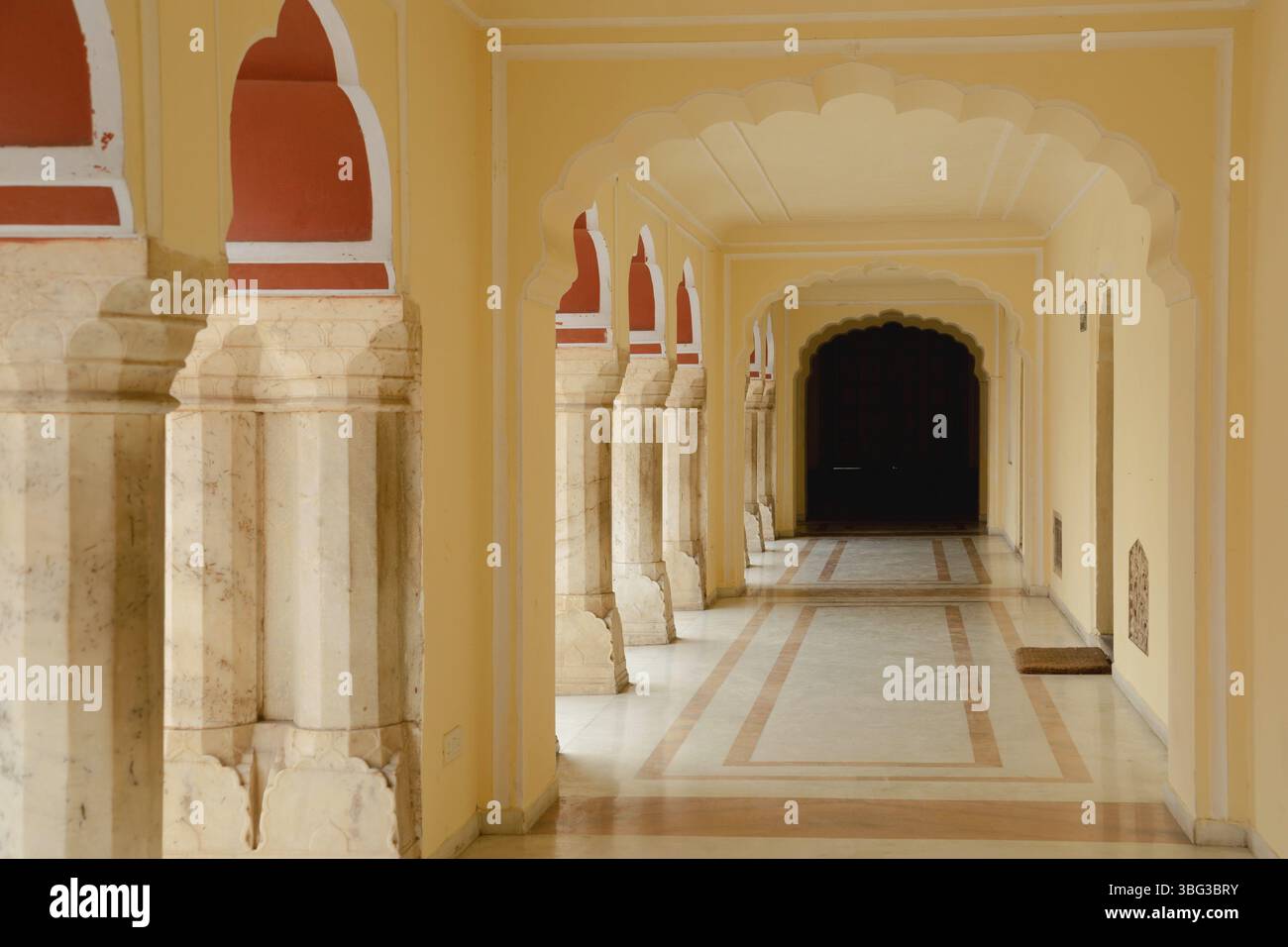 Palazzo di Città a Jaipur, Rajasthan, India, Asia Foto Stock