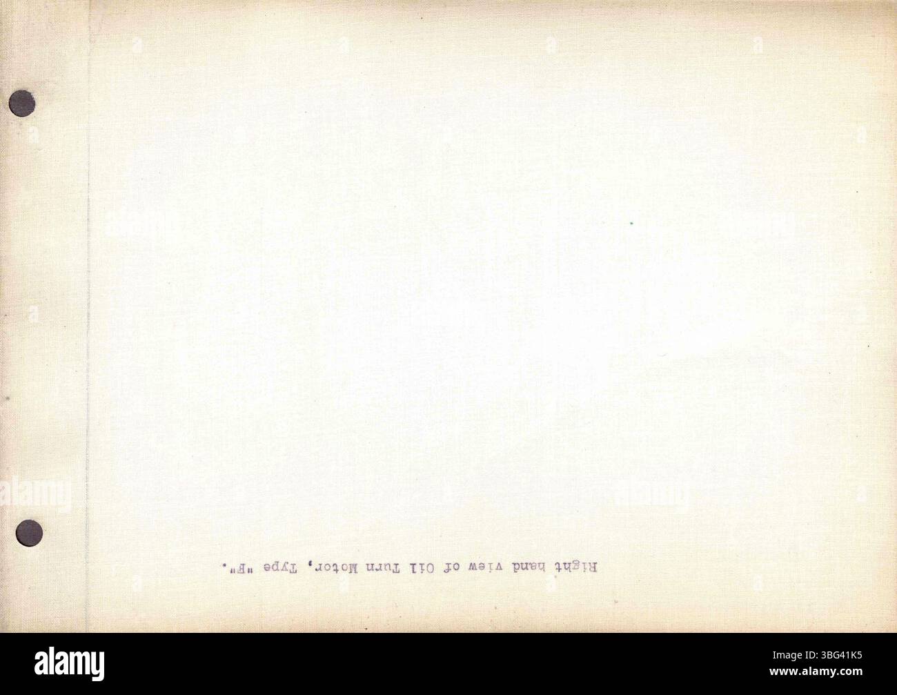 Le immagini mostrano i trattori a trazione a olio Rumely e le viste della fabbrica di la porte, Indiana, in fotografie monocromatiche con testo descrittivo sul retro. Foto Stock