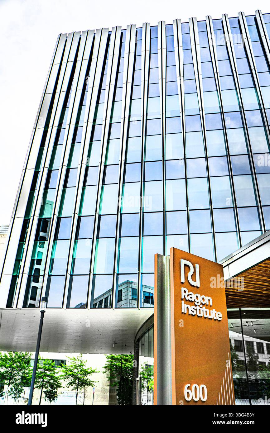 Ragon Institute, edificio esterno, Cambridge, Massachusetts, Stati Uniti Foto Stock Ragon Institute, edificio esterno, Cambridge, Massachusetts, Stati Uniti Foto Stock