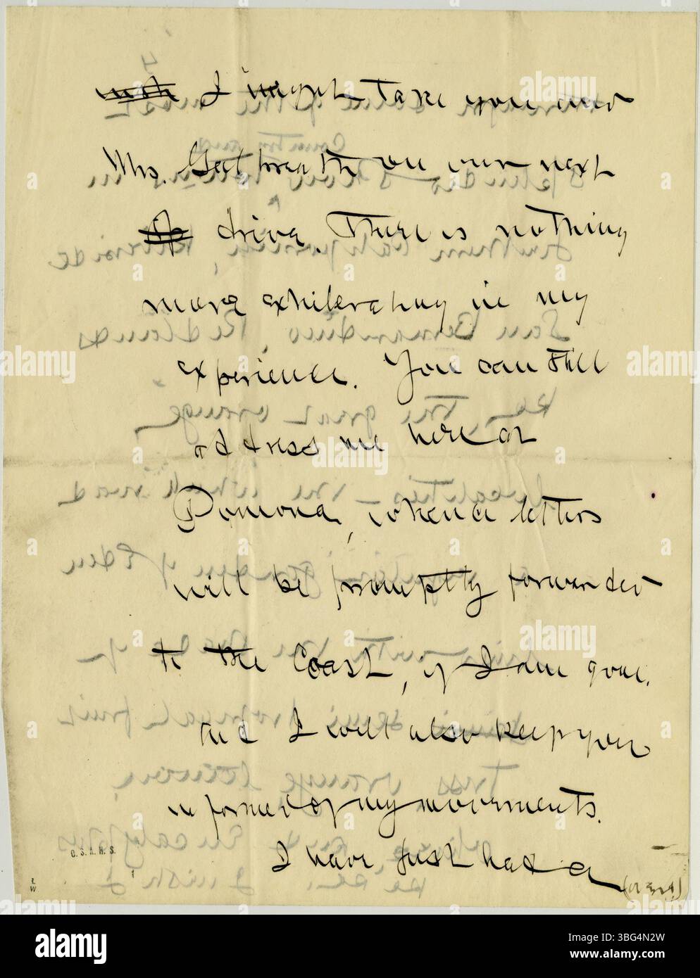 La lettera di Armstrong del 18 luglio 1906 a Charles B. Galbreath si concentra su un problema finanziario precedentemente affrontato da Galbreath a Columbus, con Armstrong che fornisce informazioni sulla sua vita in California. Armstrong era un ispettore generale del consolato degli Stati Uniti e un sostenitore delle riforme sociali. Foto Stock La lettera di Armstrong del 18 luglio 1906 a Charles B. Galbreath si concentra su un problema finanziario precedentemente affrontato da Galbreath a Columbus, con Armstrong che fornisce informazioni sulla sua vita in California. Armstrong era un ispettore generale del consolato degli Stati Uniti e un sostenitore delle riforme sociali. Foto Stock