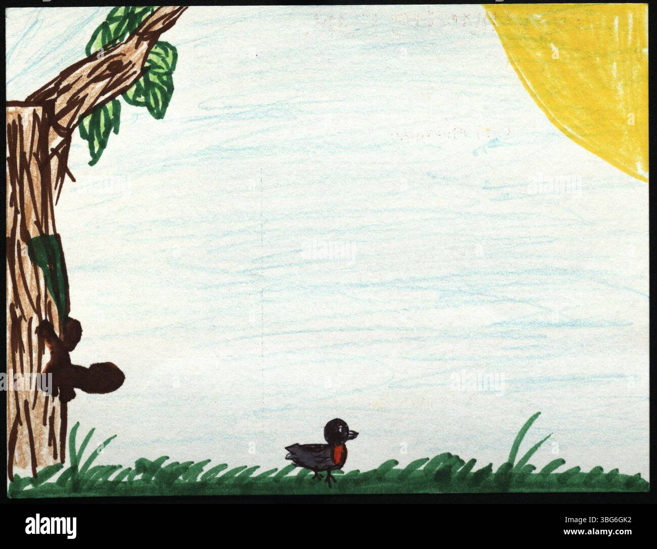 Questa cartolina, creata dal Summer Reading Club VolunTeen 2012, commemora il 200° anniversario di Columbus, Ohio. Faceva parte di uno sforzo locale per promuovere l'alfabetizzazione e i programmi estivi della biblioteca durante le celebrazioni del bicentenario della città. Foto Stock