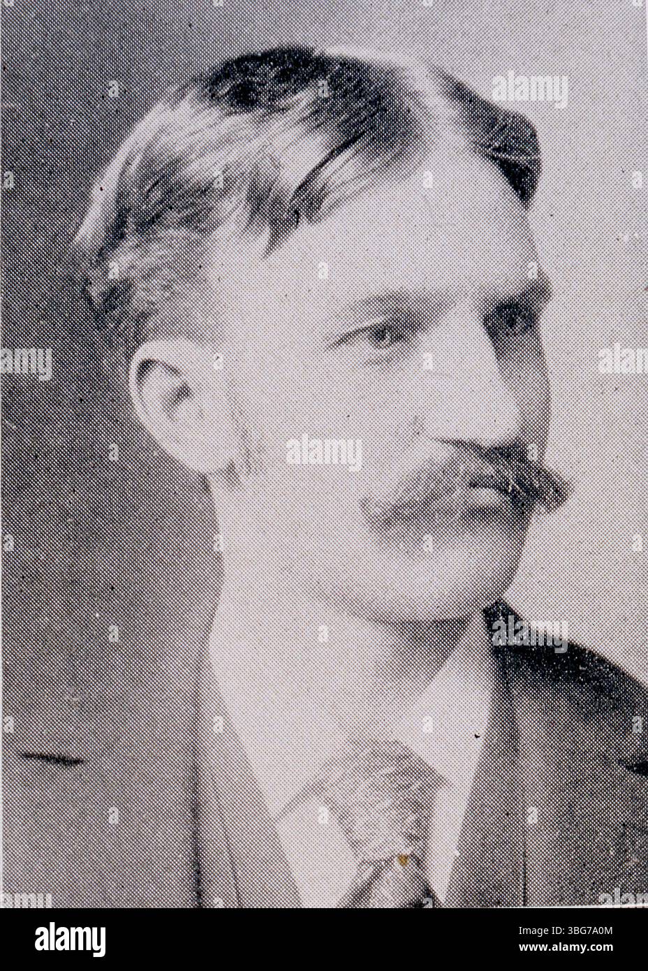 Thomas J. Ludwig (1869-1942) si trasferì a Columbus nel 1885 e divenne il manager della Columbus Seed Company intorno al 1896. Sposò Grace Reinhart nel 1891 e contribuì alla crescita dell'agricoltura locale. Foto Stock