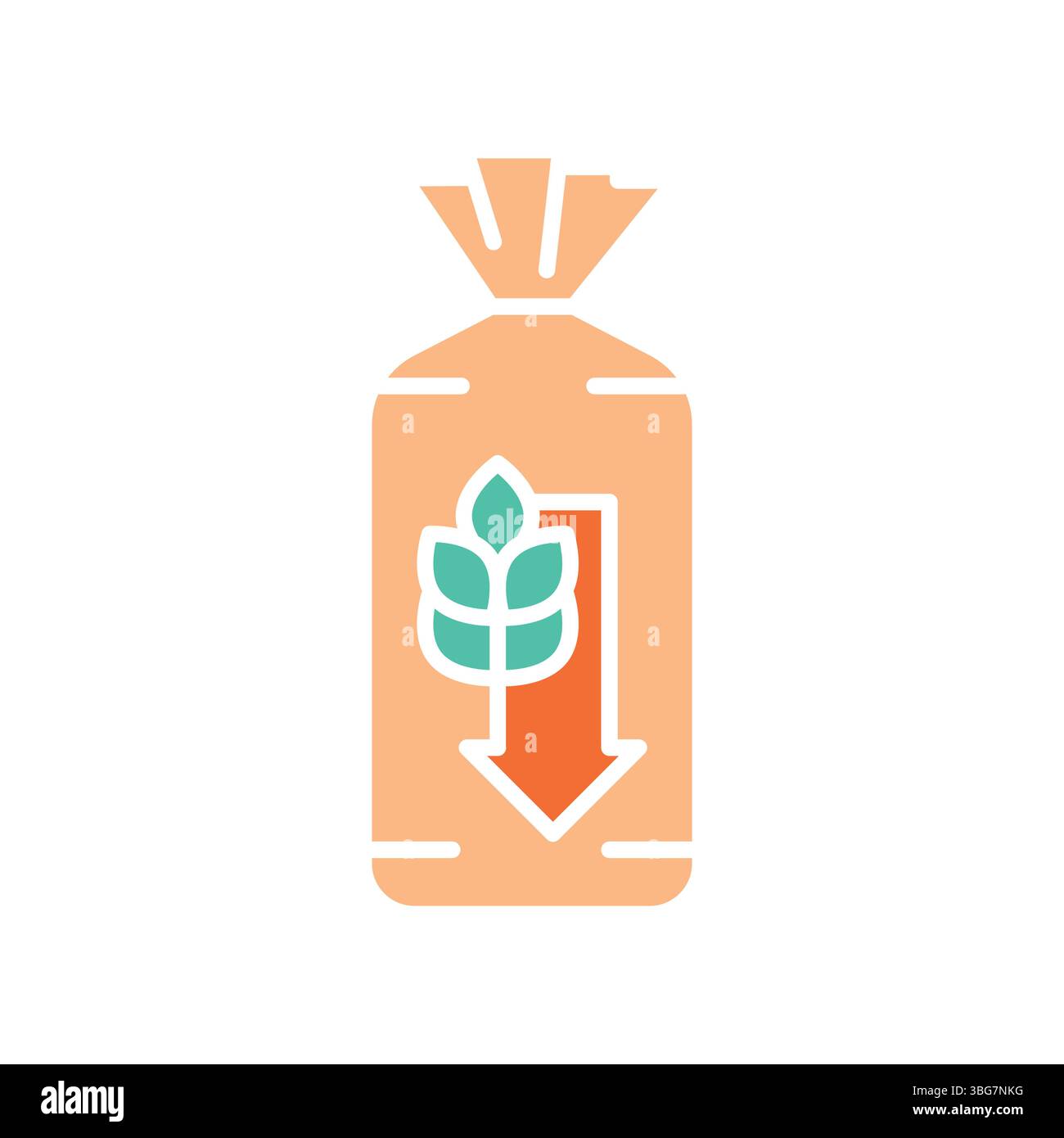 icona piatta a basso contenuto di carboidrati per progetti digitali e di stampa. Icone di pulizia minime per applicazioni e siti Web. Icone semplici e moderne per UI UX e branding Illustrazione Vettoriale